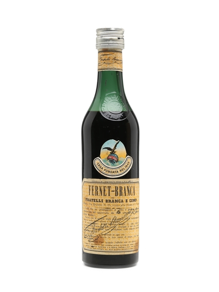 Fernet Branca Bottled 1970s 37.5cl