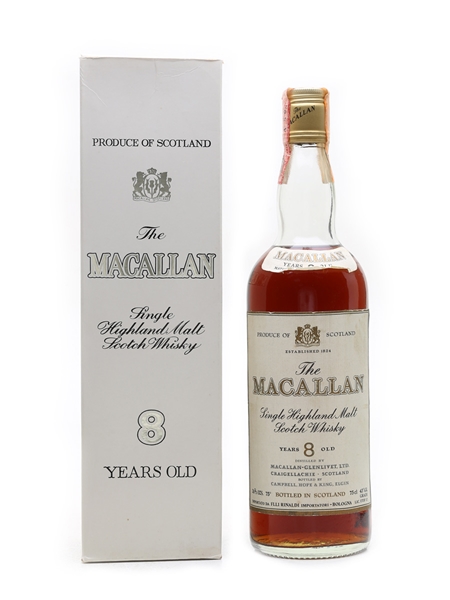 Macallan 8 Year Old Bottled 1970s-1980s - Rinaldi 75cl / 43%