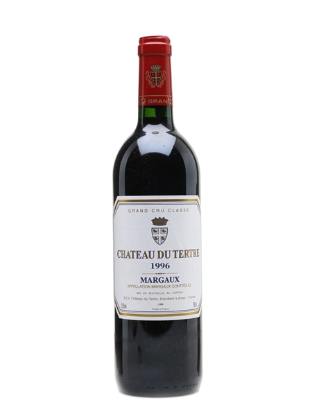 Chateau Du Tertre 1996 Margaux Grand Cru Classe 75cl / 12.5%