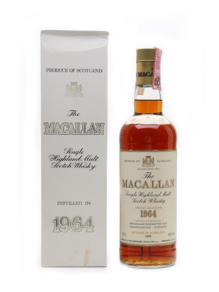 Macallan 1964 Bottled 1982 - Rinaldi 75cl / 43%