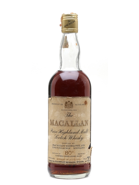 Macallan 1962 Campbell, Hope & King Bottled 1970s - Rinaldi 75cl / 46%