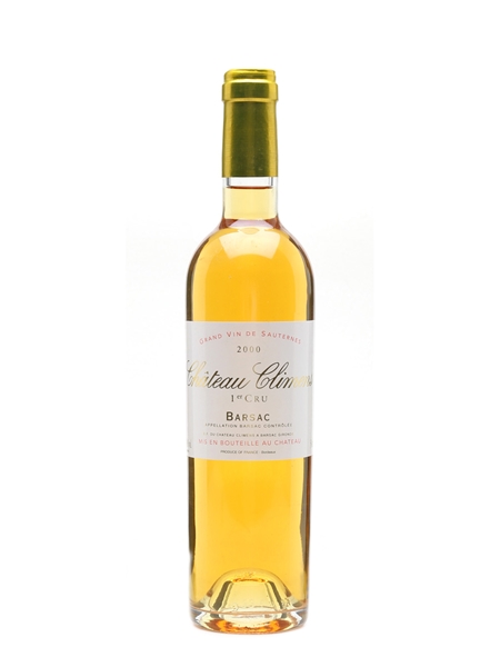 Chateau Climens 2000 Sauternes - Barsac 50cl / 14%