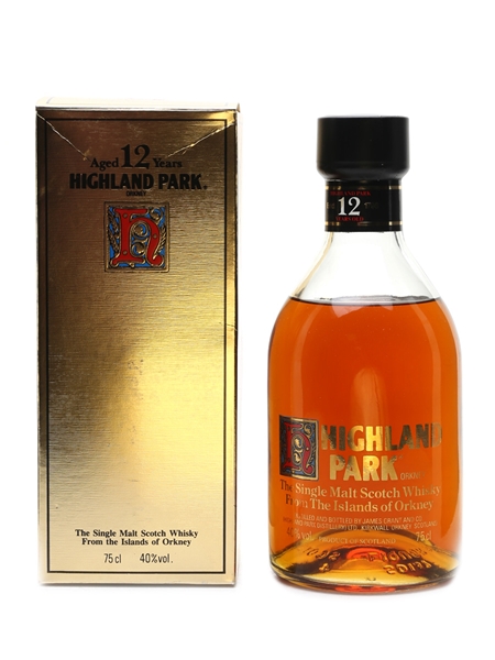 Highland Park 12 Year Old Bottled 1980s 75cl / 40%