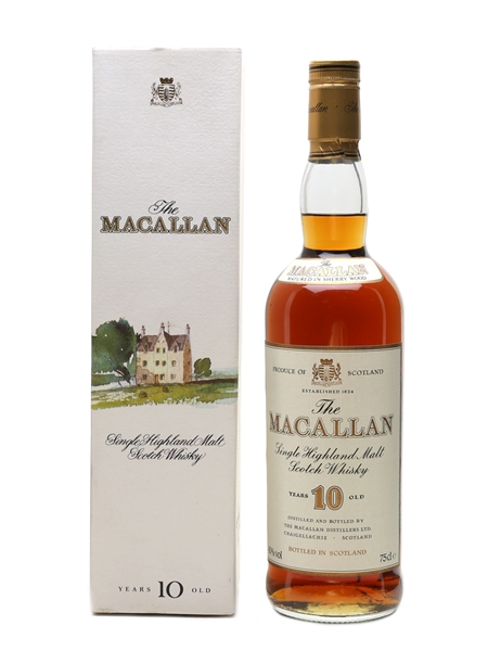 Macallan 10 Year Old Bottled 1980s 75cl / 40%