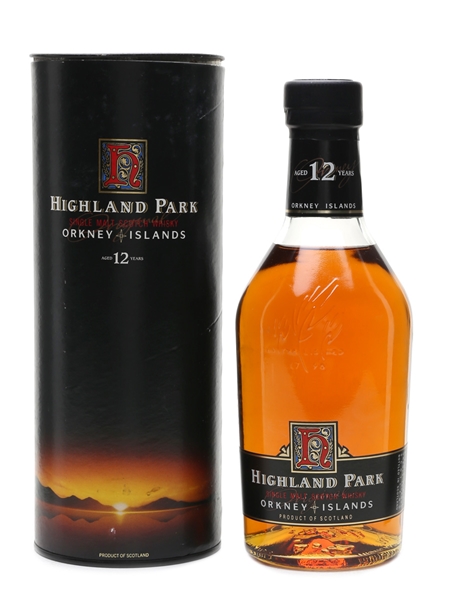 Highland Park 12 Year Old Bottled 1990s 70cl / 40%