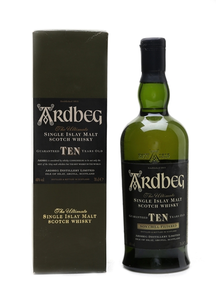 Ardbeg 10 Year Old Bottled 2001 70cl / 46%