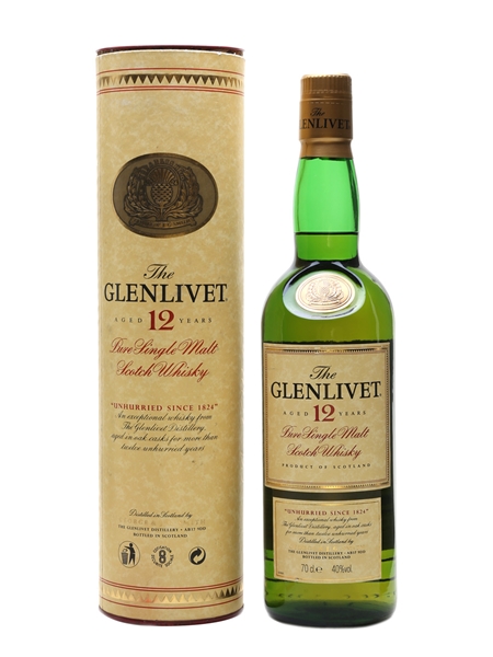 Glenlivet 12 Year Old Bottled 2000s 70cl / 40%