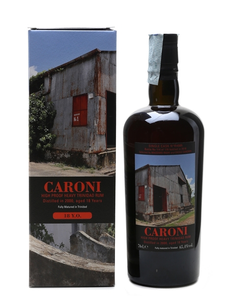 Caroni 2000 High Proof 18 Year Old - Lion's Whisky 70cl / 65.4%