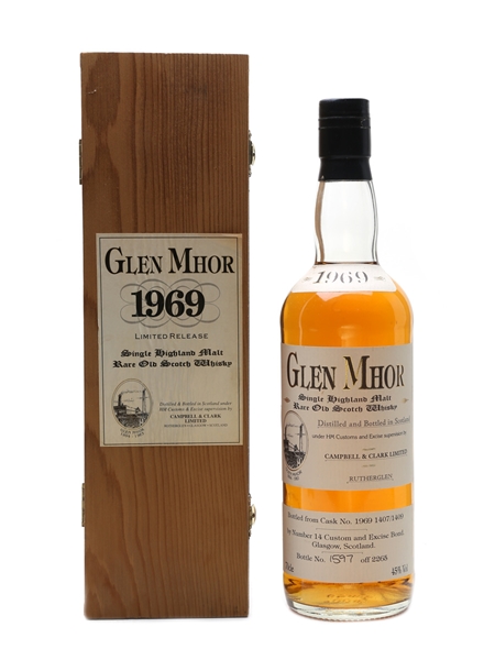 Glen Mhor 1969 Campbell & Clark 70cl / 45%