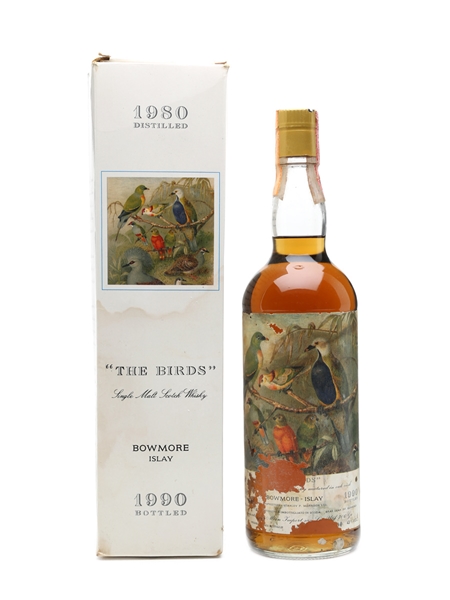 Bowmore 1980 The Birds Bottled 1990 75cl