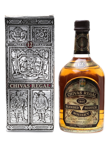 Chivas Regal 12 Year Old Bottled 1980s 75cl / 43%