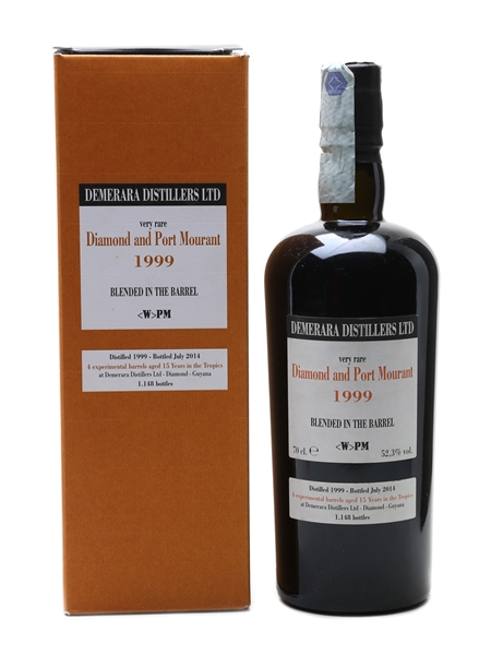 Diamond And Port Mourant 1999 15 Year Old - Velier 70cl / 52.3%