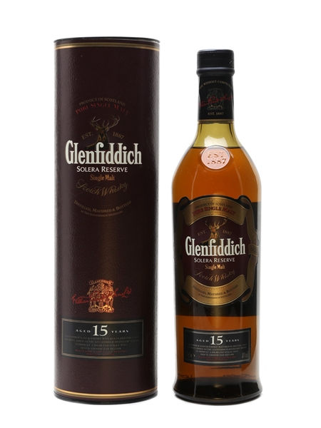 Glenfiddich 15 Year Old Solera Reserve 70cl / 40%