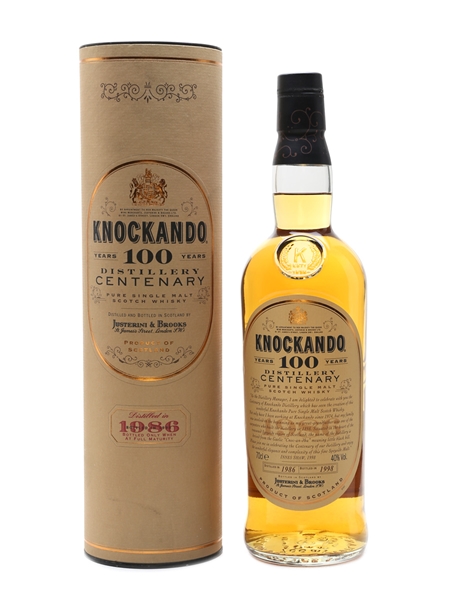 Knockando 1986 Centenary Bottled 1998 70cl / 40%