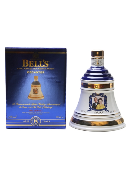 Bell's Ceramic Decanter Golden Wedding Anniversary 70cl / 40%