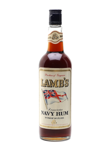 Lamb's Demerara Navy Rum Bottled 1970s 75.7cl / 40%