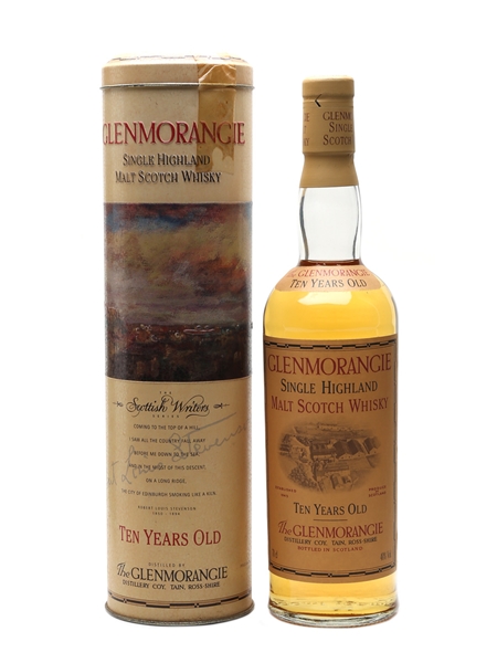 Glenmorangie 10 Year Old Scottish Writers - Robert Louis Stevenson 70cl / 40%