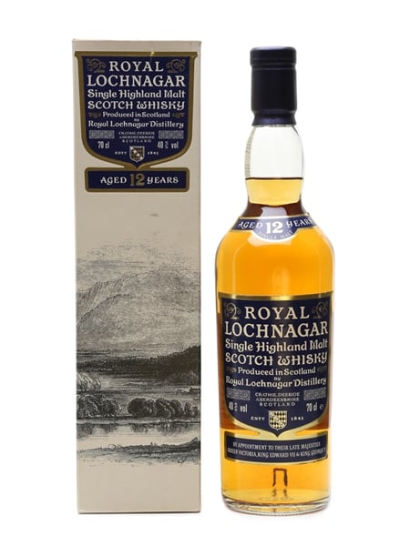 Royal Lochnagar 12 Year Old Bottled 1990s 70cl / 40%