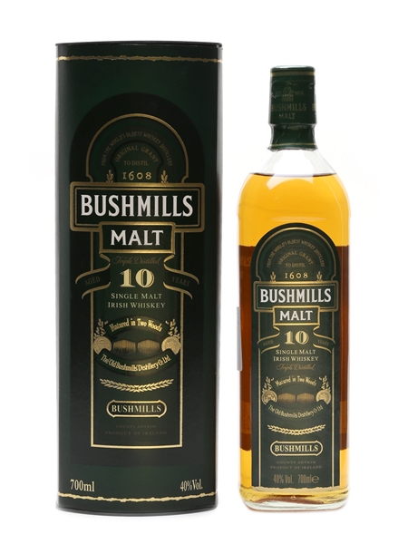 Bushmills 10 Year Old  70cl / 40%