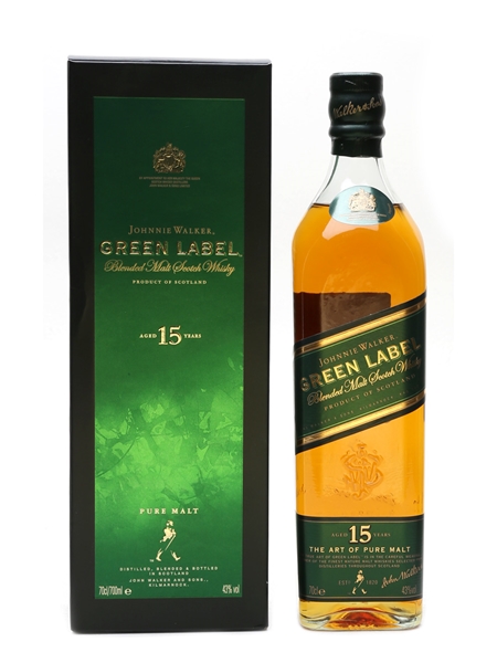 Johnnie Walker Green Label 15 Year Old 70cl / 43%