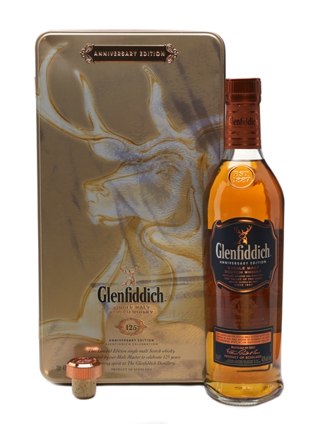 Glenfiddich 125th Anniversary Edition Bottled 2012 70cl / 43%