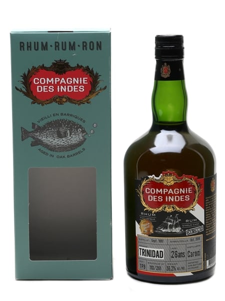 Compagnie Des Indes 1991 Rum 26 Year Old - Caroni Distillery 70cl / 56.2%