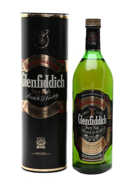 Glenfiddich Pure Malt Bottled 1980s 100cl / 43%