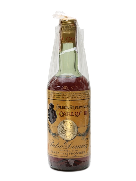 Carlos III Solera Reservada Brandy Bottled 1980s - Pedro Domecq 75cl / 39.5%