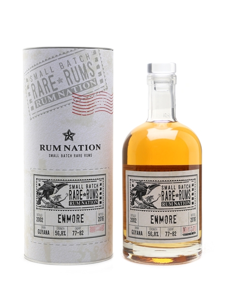 Enmore 2002 Small Batch Bottled 2016 - Rum Nation 70cl / 56.8%