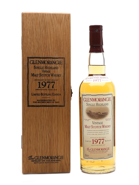 Glenmorangie Vintage 1977 21 Year Old 70cl / 43%