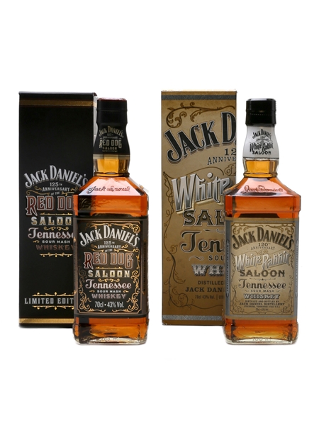 Jack Daniel's Red Dog Saloon & White Rabbit Saloon  2 x 70cl / 43%