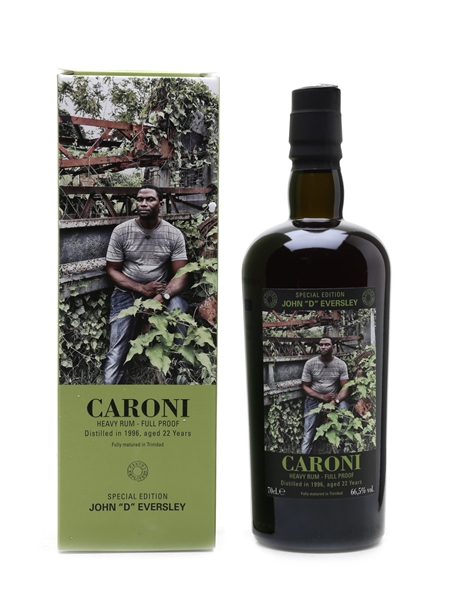 Caroni 1996 Full Proof Trinidad Rum 22 Year Old - John 'D' Eversley 70cl / 66.5%