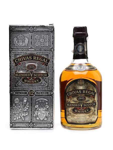 Chivas Regal 12 Year Old Seagram Thailand Limited 75cl / 43%