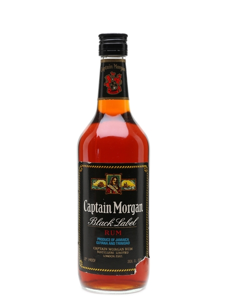 Captain Morgan Black Label Bottled 1970s 75.7cl / 40%