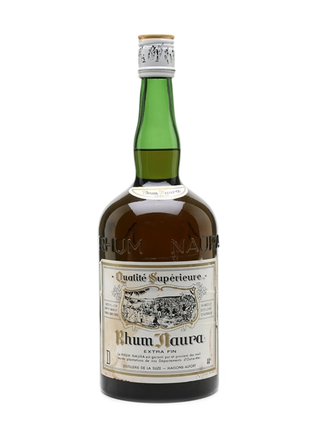 Rhum Naura Bottled 1960s-1970s - Distillerie De La Suze 100cl / 44%