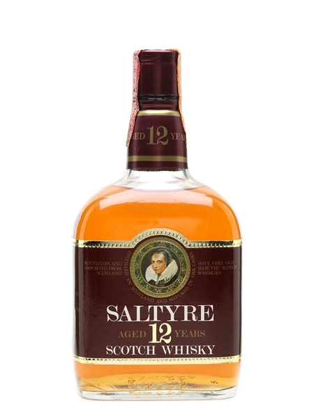 Saltyre Scotch 12 Year Old Bottled 1980s - Buton 75cl / 40%