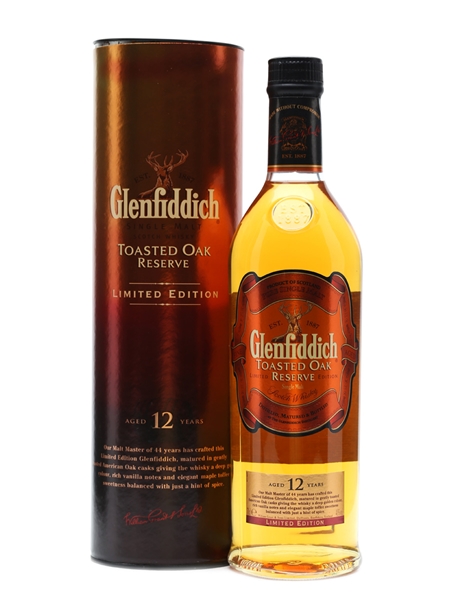 Glenfiddich 12 Years Old Toasted Oak Reserve 70cl