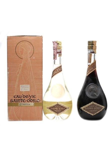 Saint Odile Eau De Vie & Liqueur Bottled 1960s-1970s - Zola 2 x 75cl