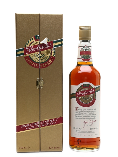 Glenfarclas 150th Anniversary Bottled 1986 75cl / 43%