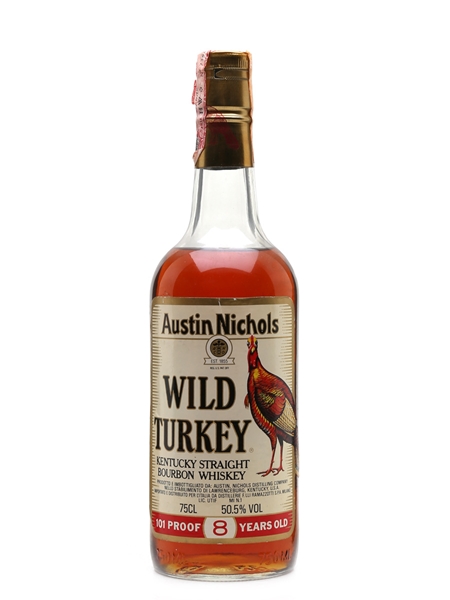 Wild Turkey 8 Year Old 101 Proof Bottled 1980s - Ramazotti 75cl / 50.5%