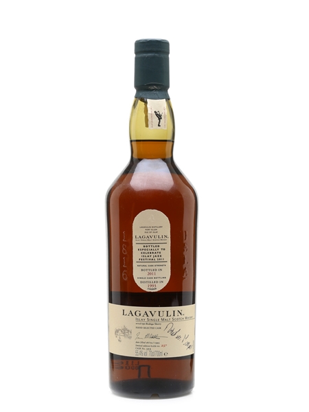 Lagavulin 1993 Islay Jazz Festival 2011 - Signed By Nicholas Morgan 70cl / 55.4%