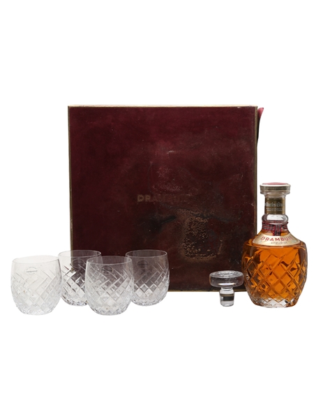 Drambuie Liqueur Gift Set Bottled 1980s - Wedgwood 75cl / 40%