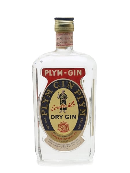 Coates & Co. Plym - Gin Bottled 1960s - Stock 75cl / 46%