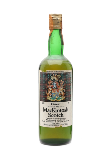 MacKintosh Finest Bottled 1980s - Spirit 75cl / 40%