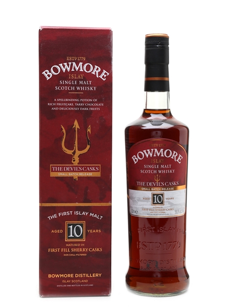 Bowmore 10 Year Old The Devil's Casks Small Batch Release 70cl / 56.9%