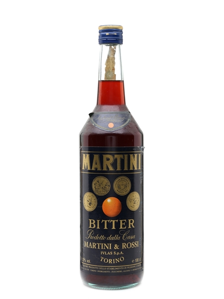 Martini Bitter Aperitivo Bottled 1980s 100cl / 25%