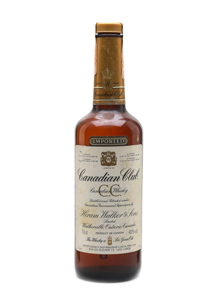 Canadian Club Bottled 1990s - Costa Pina 70cl / 40%