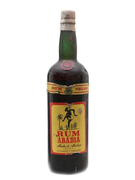 Rum Velho Abadia Bottled 1950s - Abadia De Alcobaca 100cl