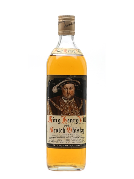 King Henry VIII 1491 Bottled 1970s 75cl / 43%