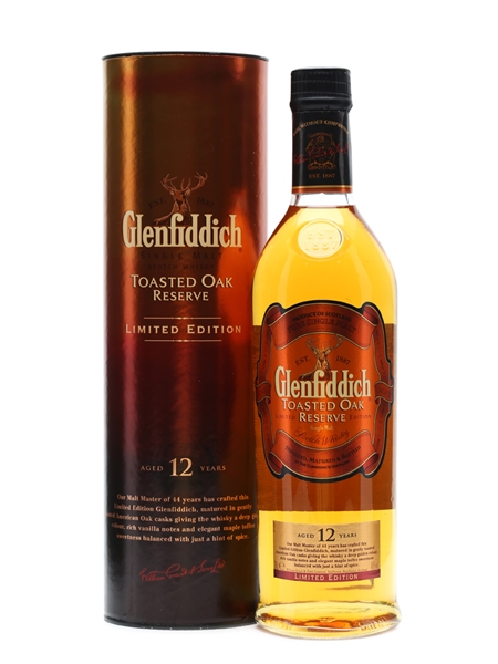 Glenfiddich 12 Years Old Toasted Oak Reserve 70cl